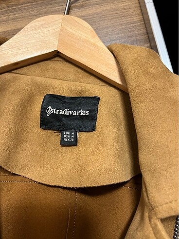 Stradivarius Stradivarius süet biker ceket