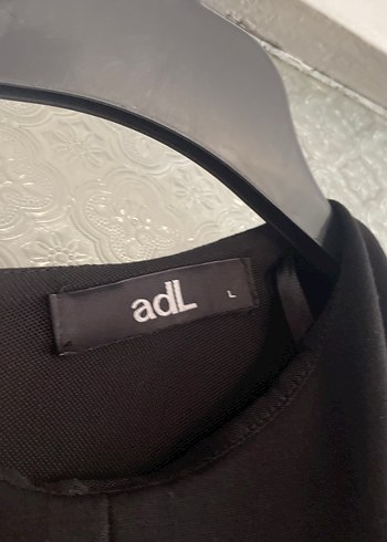 Adil Işık Siyah Drapeli Kadın Uzun Elbise