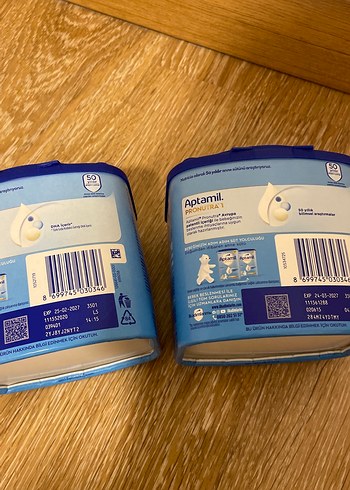 Aptamil Pronutra Bebek Sütü Mavi Mama 1 Numara - Görsel 3