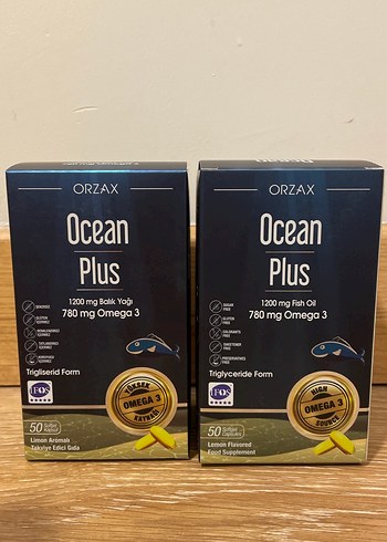 Orzax Ocean Plus Omega 3 Balık Yağı - Görsel 2