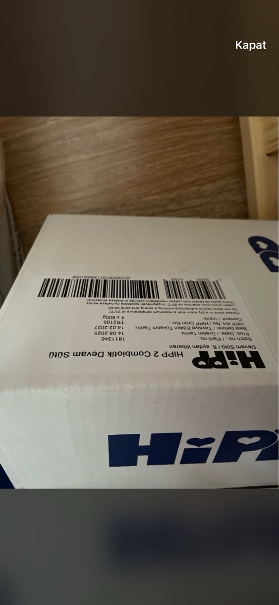 HiPP Organik Combiotic Devam Sütü 3 Numara Mama - Görsel 2