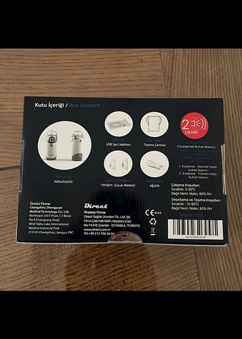 Direct Nexus Taşınabilir Mesh Nebulizatör - Görsel 3