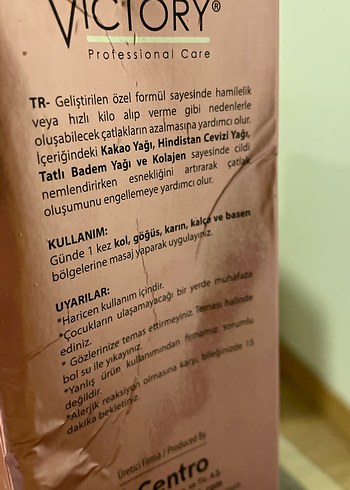 Victory Çatlak Önleyici Vücut Bakım Kremi - Görsel 3