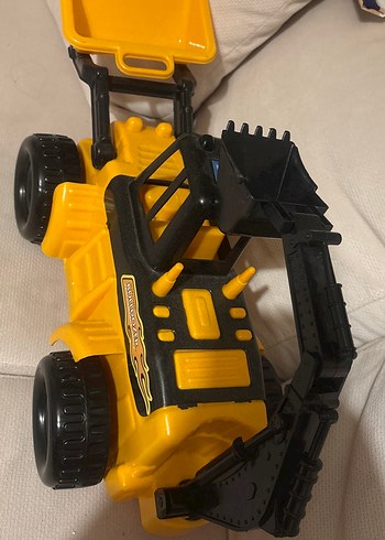 Sarı Siyah Oyuncak Kepçe - Görsel 5