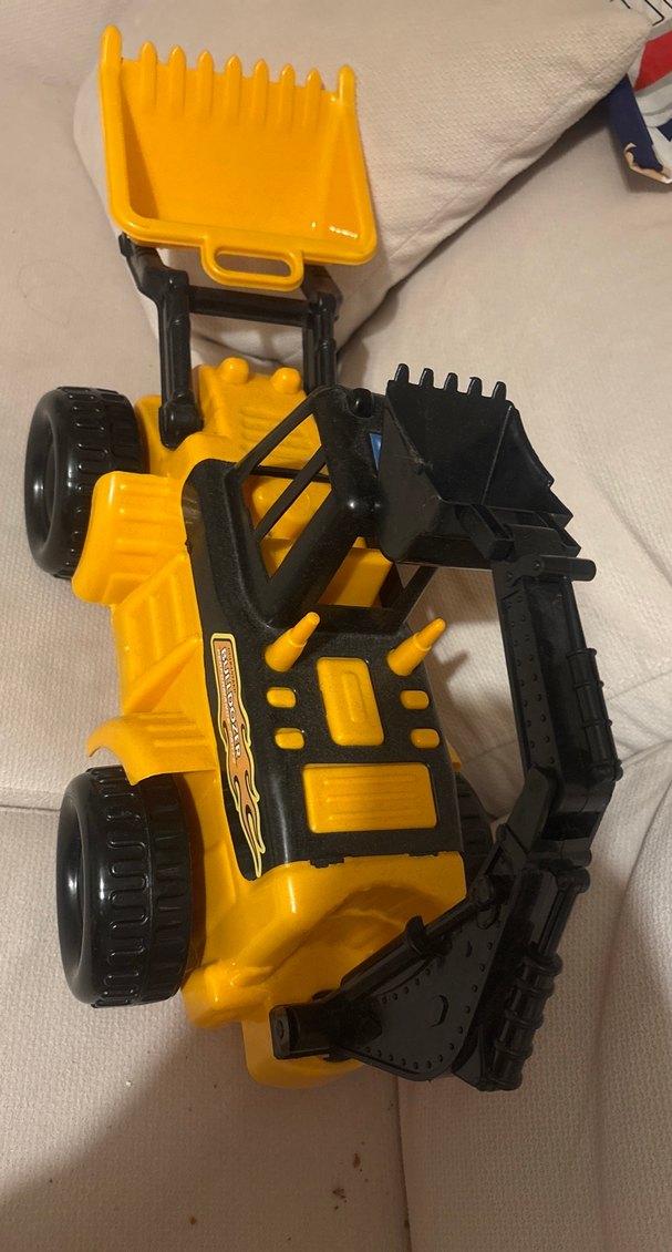 Sarı Siyah Oyuncak Kepçe - Görsel 5