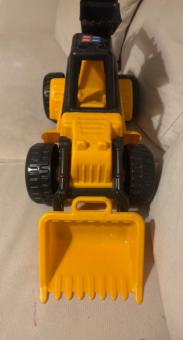 Sarı Siyah Oyuncak Kepçe - Görsel 2