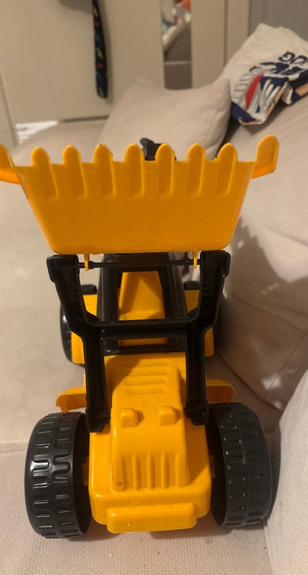 Sarı Siyah Oyuncak Kepçe - Görsel 4