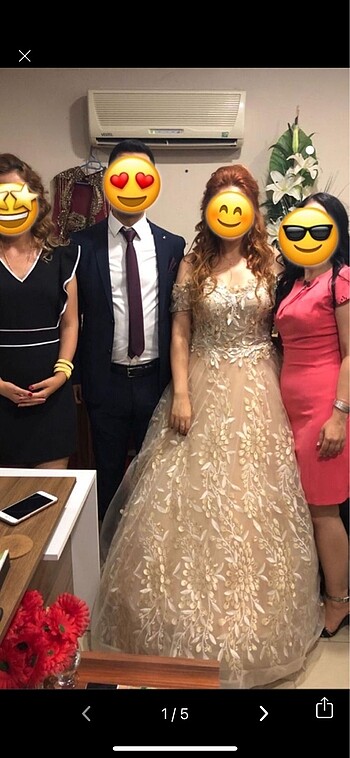 Kına da giydiğim abiye tarlatan yok