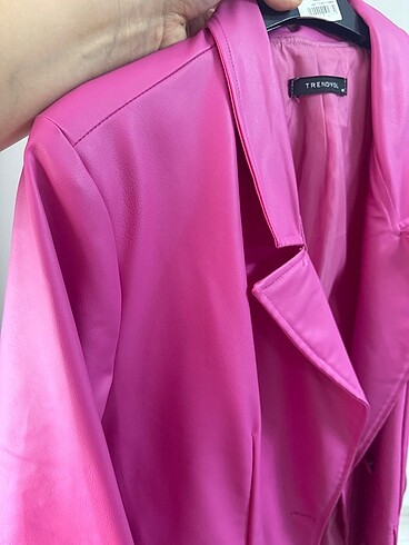 Zara Deri Blazer ceket