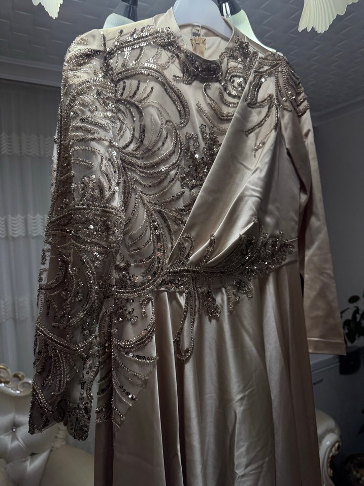 Tesettür Abiye Elbise - Görsel 4