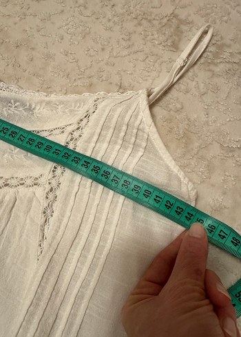 Beyaz Keten Bohem İkili Takım - Görsel 10