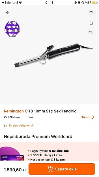 Beden Remington sac masasi