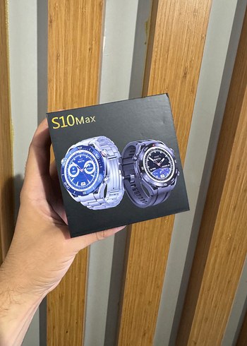 S10Max Akıllı Saat Mavi ve Gri