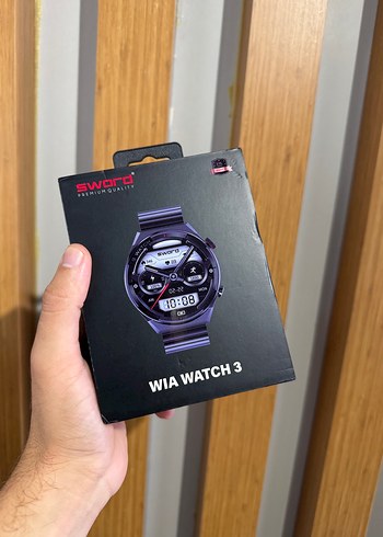 Sword Wia Watch 3 Siyah Akıllı Saat