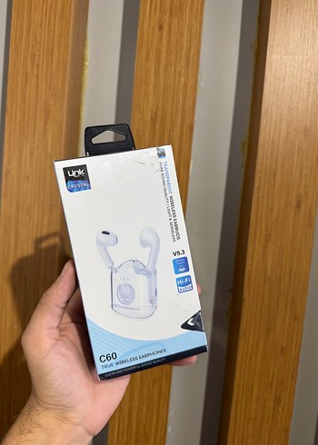 Link C60 Beyaz Kablosuz Kulaklık
