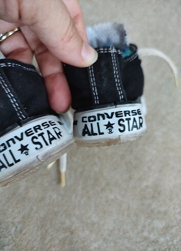 21 Beden lacivert Renk Converse all star 21 numara ayakkabı