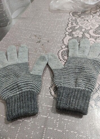 8-10 yaş yün eldiven çocuk eldiveni #eldiven - Görsel 5
