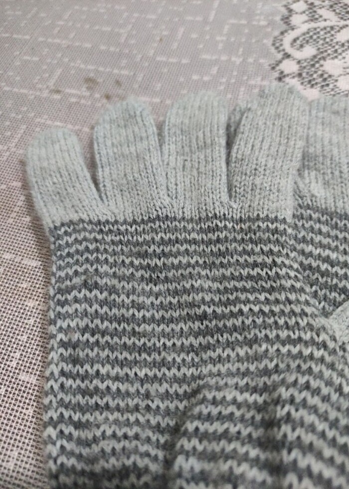 8-10 yaş yün eldiven çocuk eldiveni #eldiven - Görsel 2