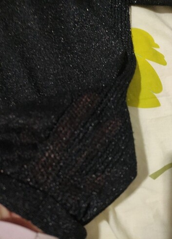 Zara Işıltılı kazak bluz
