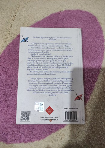 Sadako ve Kağıttan Bin Turna Kuşu - Eleanor Coerr - Görsel 2