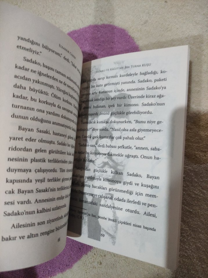 Sadako ve Kağıttan Bin Turna Kuşu - Eleanor Coerr - Görsel 3