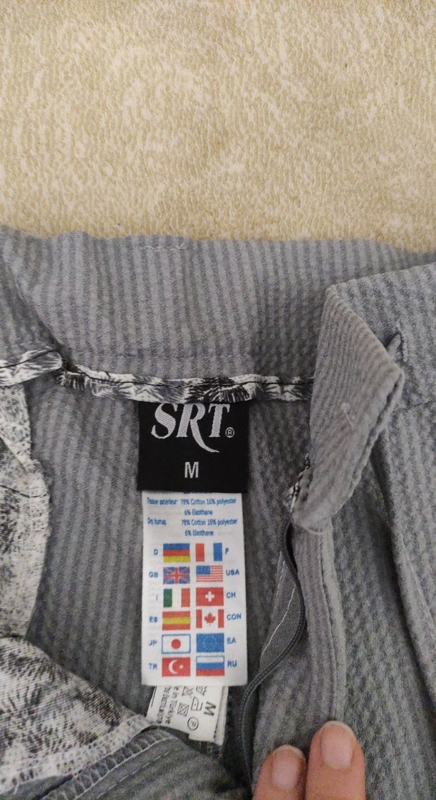 Düğmeli Gri erkek Kumaş Pantolon - Görsel 4