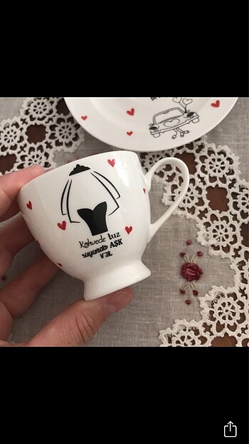 Gelın damat  fıncanı - Görsel 3