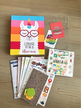 Büyük ajanda planner sticker seti