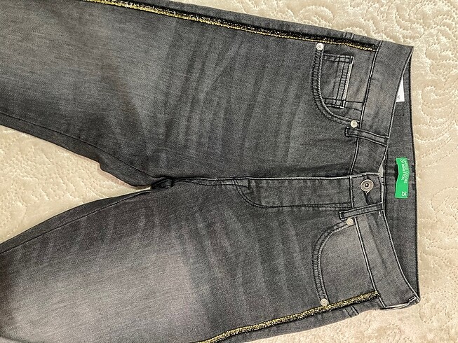 27 Beden gri Renk Benetton pantolon