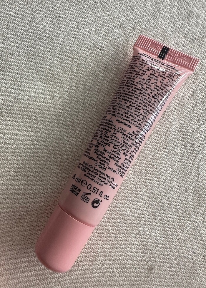 Rebul kozmetik dolgunlaştırıcı lip balm - Görsel 2