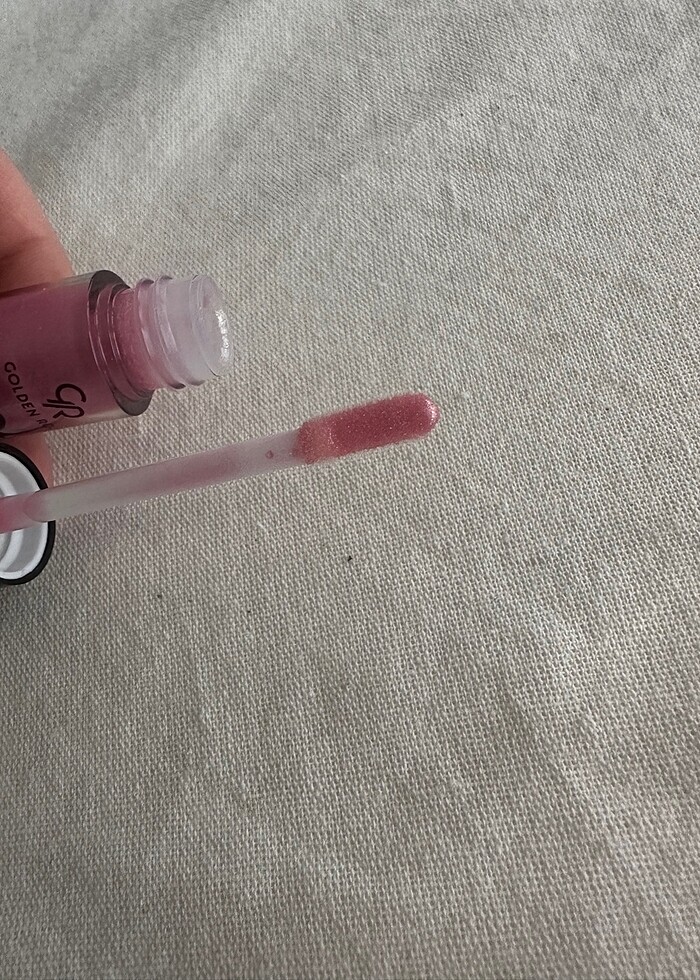 Golden rose pembe simli özel seri gloss - Görsel 3
