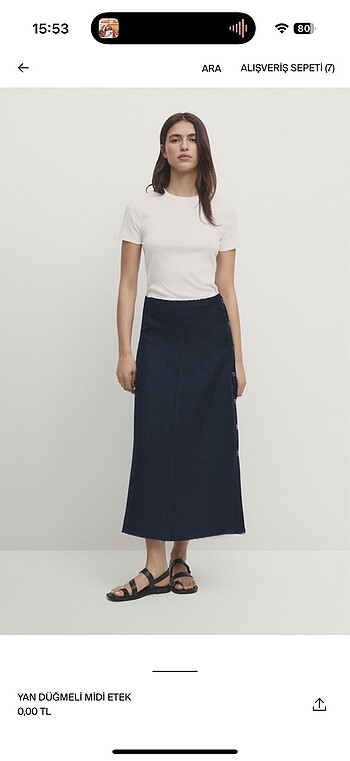 Massimo Dutti sıfır