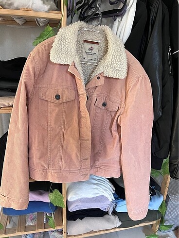 Pull and bear içi kürklü ceket