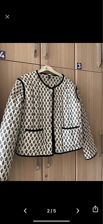 H&M h&m kapitone ceket