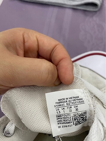 Converse Kız çocuk beyaz converse