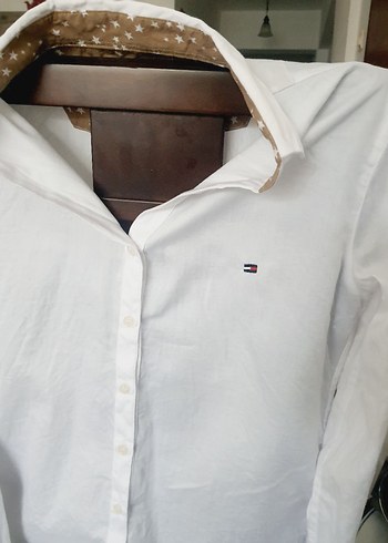 Tommy Hilfiger Marka Beyaz Kadın Gömlek