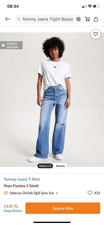 Tommy Hilfiger Tommy tişört