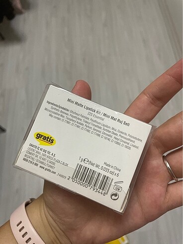 Diğer beaulis mini ruj seti