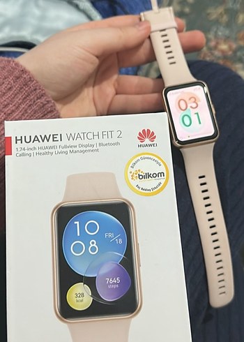 Huawei Huawei Watch Fit 2 pudra bej Akıllı Saat