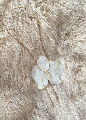 Gerçek orkide kolye - Görsel 2