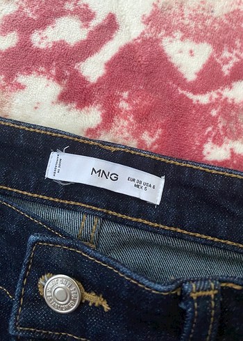 Mango rinse wash flare jean - Görsel 7