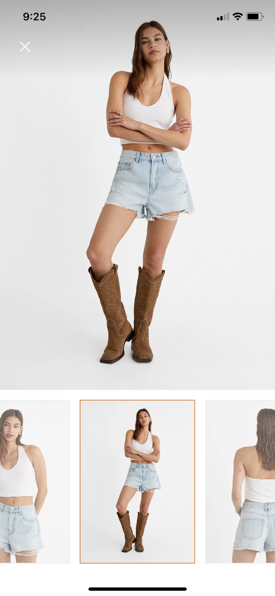 Stradivarius kot şort - Görsel 2