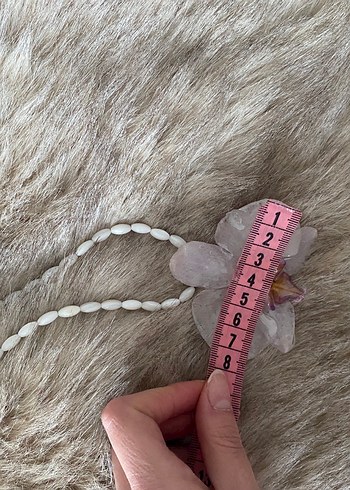 Gerçek orkide kolye - Görsel 4