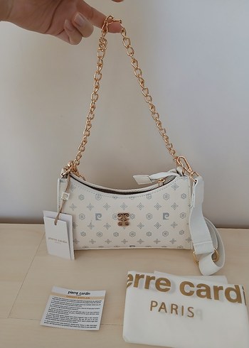 Pierre Cardin Monogram Çanta - Görsel 4