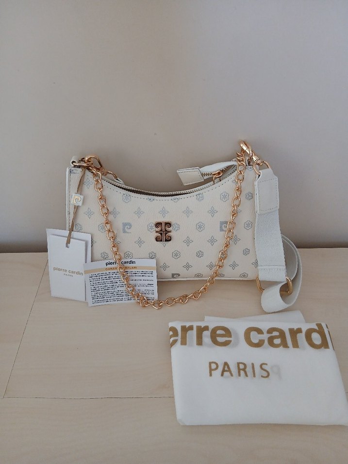 Pierre Cardin Monogram Çanta - Görsel 2
