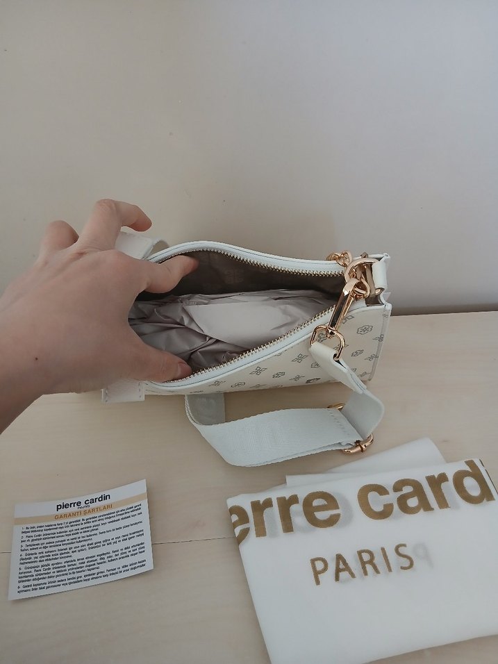 Pierre Cardin Monogram Çanta - Görsel 5