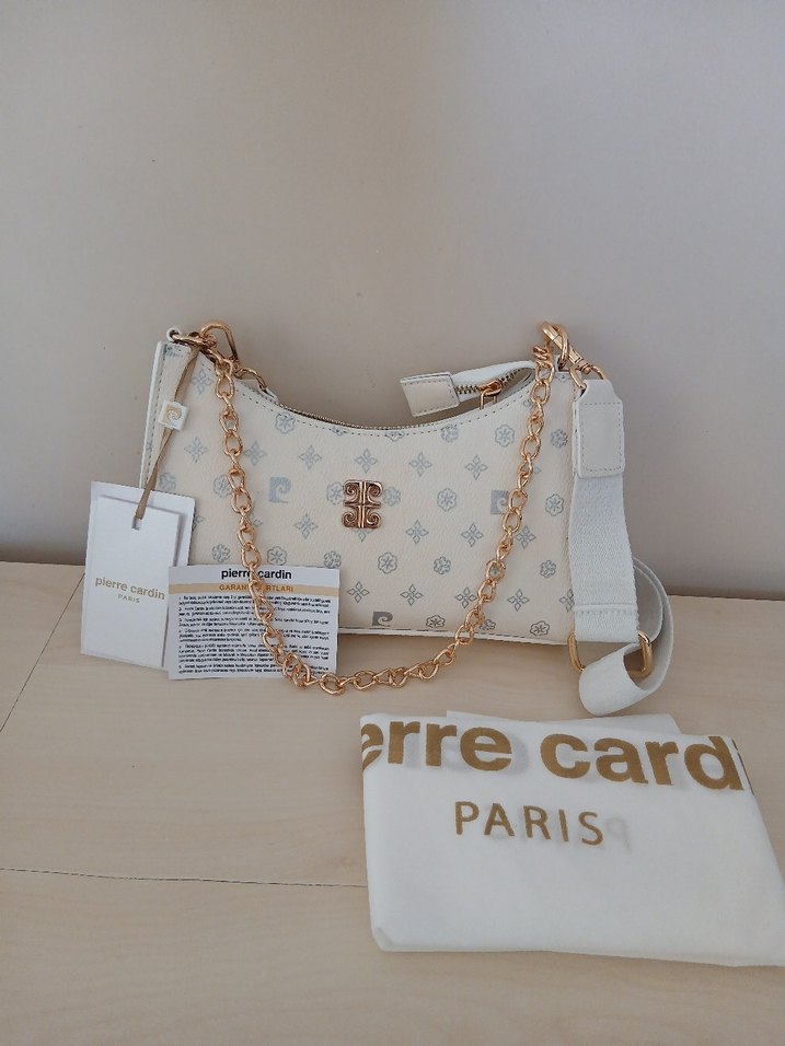 Pierre Cardin Monogram Çanta - Görsel 3
