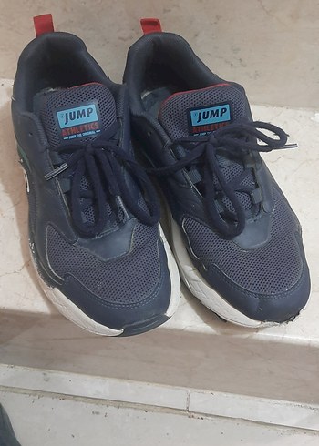 Lacivert Bağcıklı Erkek Spor Ayakkabı - Görsel 2