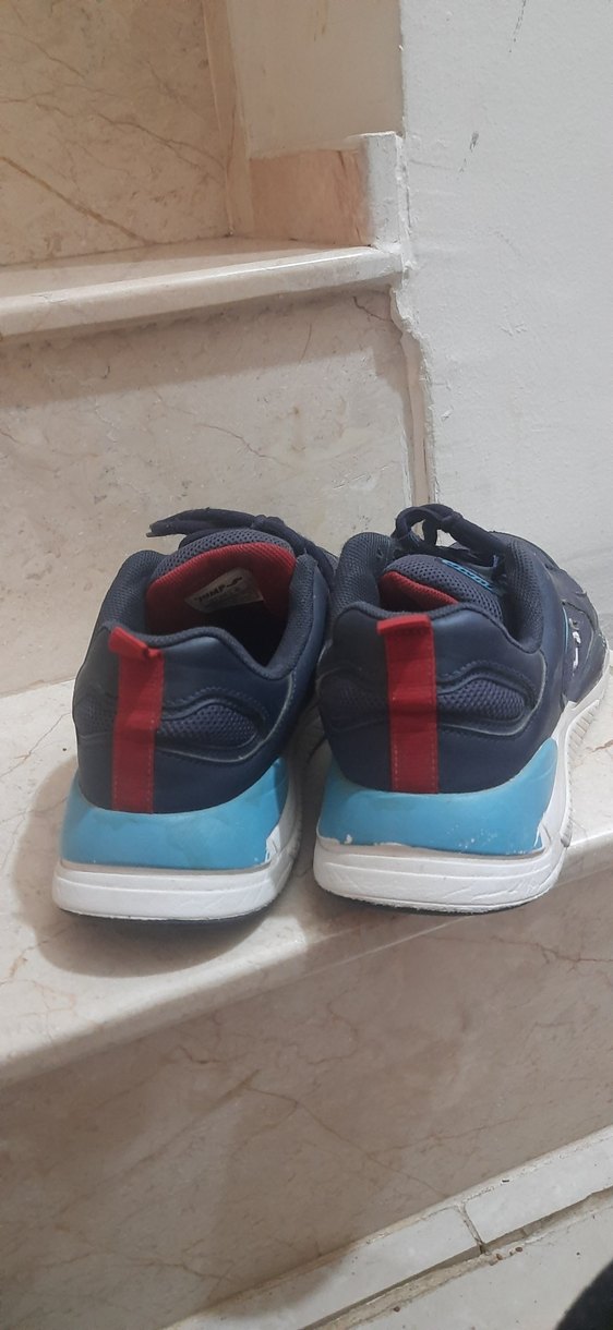 Lacivert Bağcıklı Erkek Spor Ayakkabı - Görsel 3