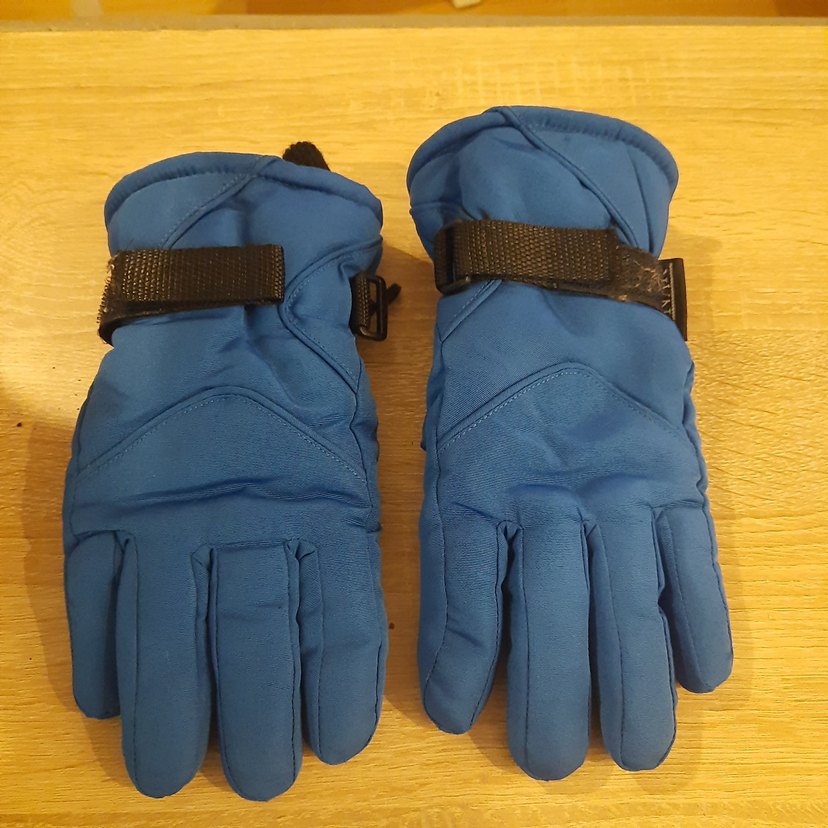 Mavi Erkek Çocuk Kar Eldiveni - Görsel 2